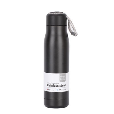 Bouteille d'eau en acier inoxydable isolée à double paroi OEM/ODM acceptable pour le développement durable