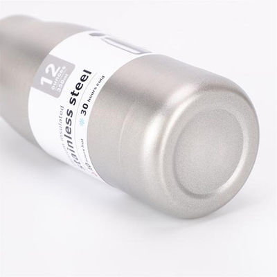 Bouteille d'eau en acier inoxydable isolée à double paroi OEM/ODM acceptable pour le développement durable