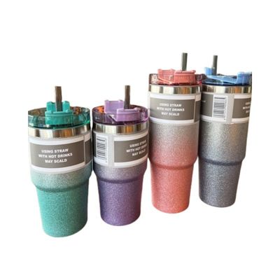 TOUS 304 en acier inoxydable isolation de glace de lingots de verre 30OZ 20OZ double paroi tasse de voiture pour la fête