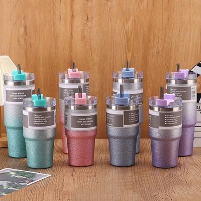 TOUS 304 en acier inoxydable isolation de glace de lingots de verre 30OZ 20OZ double paroi tasse de voiture pour la fête