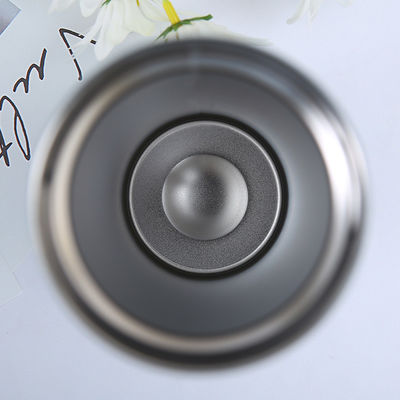 Logo personnalisé d'acier à vide isolé de voyage tasse à café bouteille d'eau avec poignée et couvercle