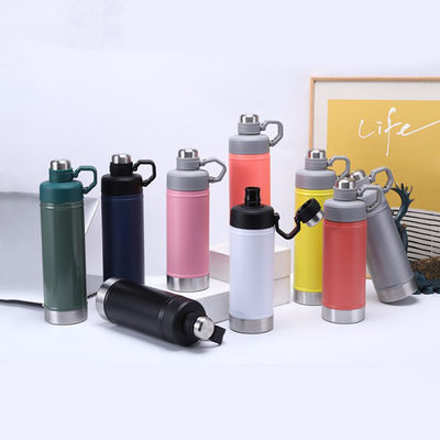 Bouteille d'eau isolée sous vide en acier inoxydable Thermos pour les amateurs de plein air