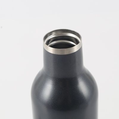 Cadeau pour la maison et le sport 500 ml en acier inoxydable en caoutchouc mat peinture à double paroi flacon thermique avec couleur personnalisée