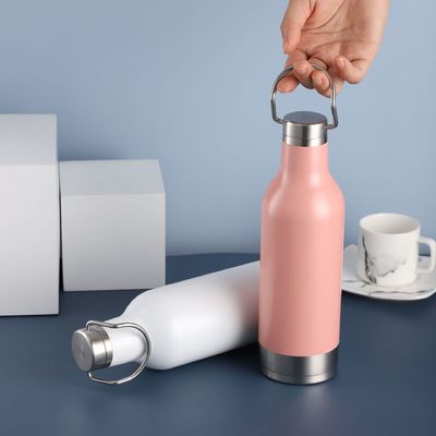 500 ml de capacité bouteille à vide extérieure petite bouche isolation tasse avec logo personnalisé