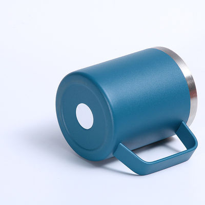 Coupe à tasse en acier inoxydable double couche à vide en poudre couverte coupe de couleur personnalisée