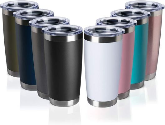 Toutes les personnes compétentes peuvent profiter de cette tasse de voyage en acier inoxydable de 600 ml avec paille