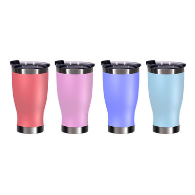 Coupe à tasse en acier inoxydable à double paroi Logo personnalisé Garde la boisson chaude froide 12-24h