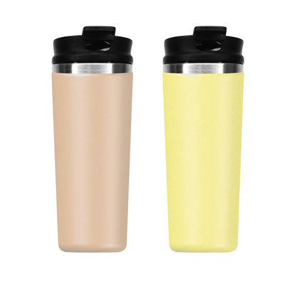 Coupe de café à double paroi isolée en acier inoxydable 304 en poudre