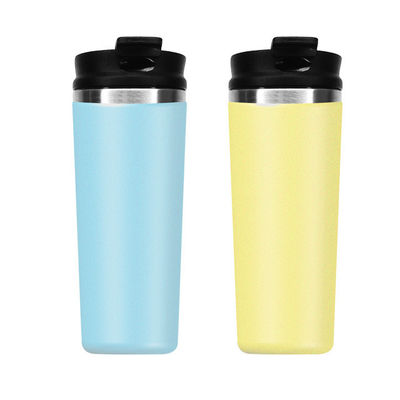 Coupe de café à double paroi isolée en acier inoxydable 304 en poudre