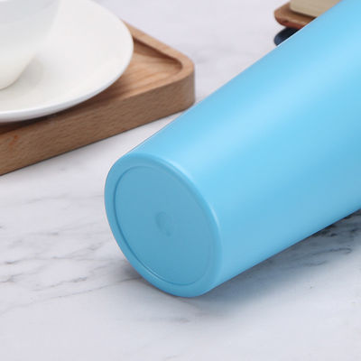 Coupe de café en acier inoxydable à double paroi en dessin animé pour les voyages