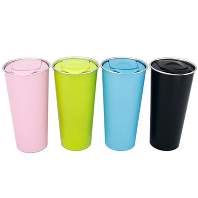 Logo personnalisé Acceptable Tumbler en acier inoxydable pour tasse de café et tasses de pint Mug