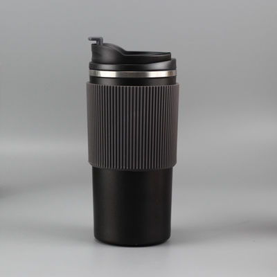 Cuve à café isolée en acier inoxydable de 450 ml personnalisée avec couvercle pour garder les boissons chaudes / froides