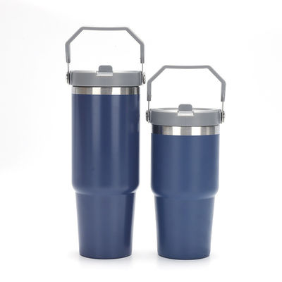Cadeaux d'affaires 40 oz d' acier inoxydable isolation sous vide tasse de café avec couvercle et poignée