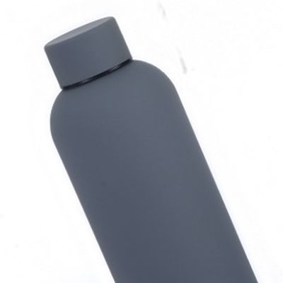 Bouteille de peinture en caoutchouc à double paroi en acier inoxydable 500 ml 750 ml