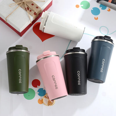 Coupe de café thermique isolée Logo personnalisé 13 oz 17 oz Tumbler en acier inoxydable pour les voyages