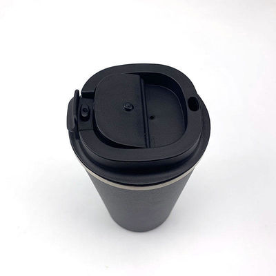 LID 12/17 oz double paroi 18/8 Thermos Vacuum de café isolé Voyage tasse de café en acier inoxydable