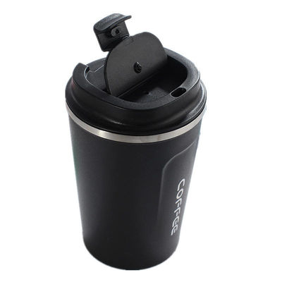LID 12/17 oz double paroi 18/8 Thermos Vacuum de café isolé Voyage tasse de café en acier inoxydable