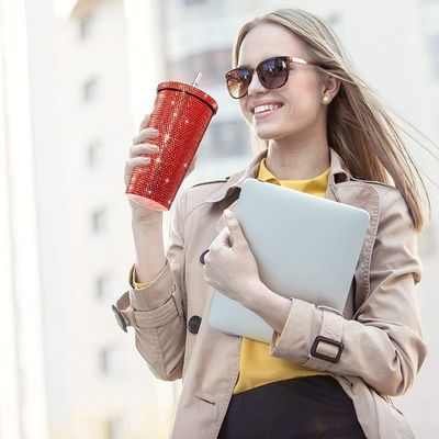 Coupe de café en acier inoxydable à double paroi isolée