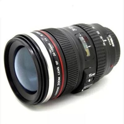 Appareil photo blanc Lente tasse à café Thermos Grand cadeau pour les photographes Style de design classique