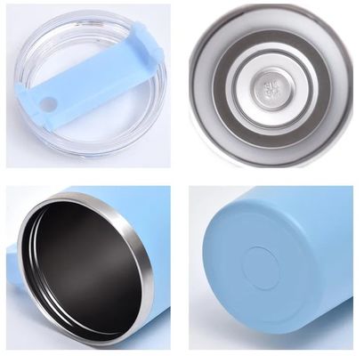 Bouteille d'eau réutilisable personnalisée Sublimation sous vide en acier inoxydable tasse de café
