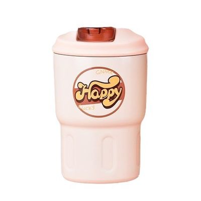 Portable tasse d'eau isolée de haute beauté OEM acceptable pour le bureau et l'école des femmes