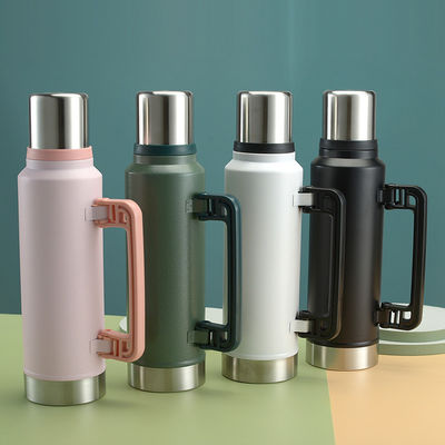 Production de bouteilles sous vide Grande bouteille d'eau en acier inoxydable pour l'escalade en plein air