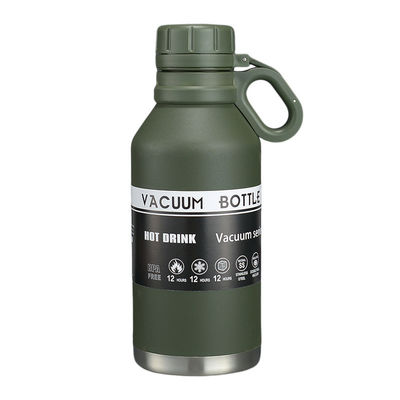 Bouteille d'eau de camping isolée en acier inoxydable de 40 oz avec poignée Gardez vos boissons fraîches