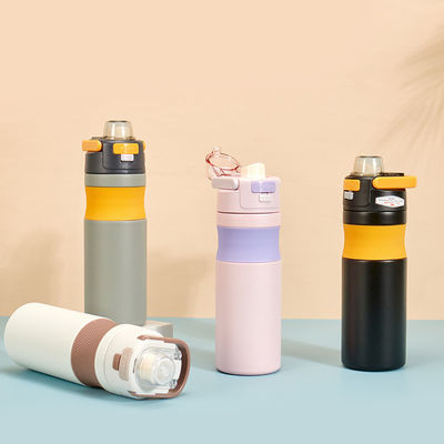 Coupe isolée personnelle bouteille d'eau thermos 580 ml pour tous les 316 acier inoxydable