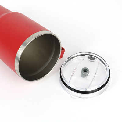 30oz Tumbler avec poignée à double paroi Vacuum isolé tasse de voyage fournie et durable
