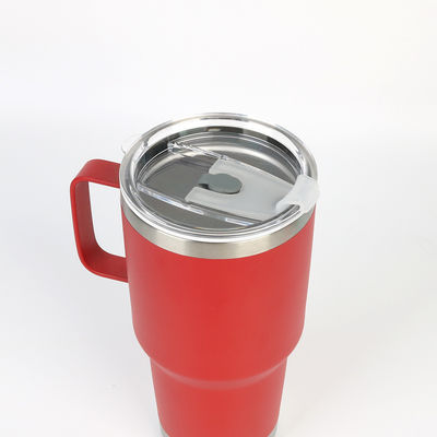 Logo personnalisé imprimé tasse de paille 30oz Tumbler en acier inoxydable pour les voyages en plein air durable