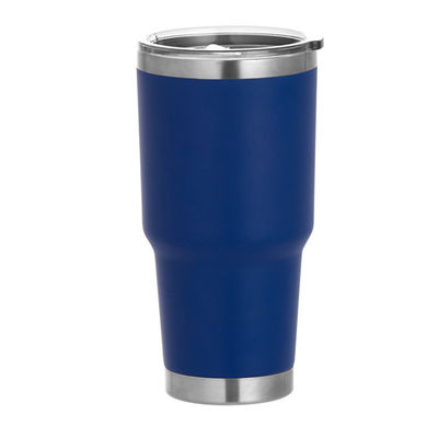 Coupe de refroidisseur de voyage rouge à double paroi de 900 ml pour l'isolation et la conception personnalisée
