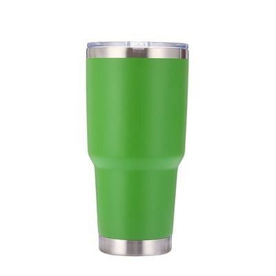 Coupe de refroidisseur de voyage rouge à double paroi de 900 ml pour l'isolation et la conception personnalisée