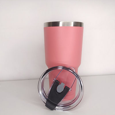 304 en acier inoxydable 30 oz double paroi tumbler tasse pour bouteille d'eau de voyage isolée