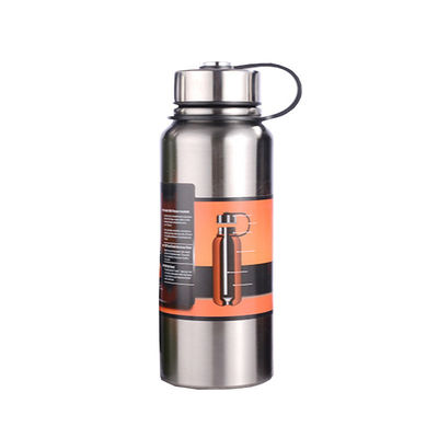 Coupe de café de voyage isolée en acier inoxydable 304 1000 ml 1500 ml Bouteille d'eau avec poignée