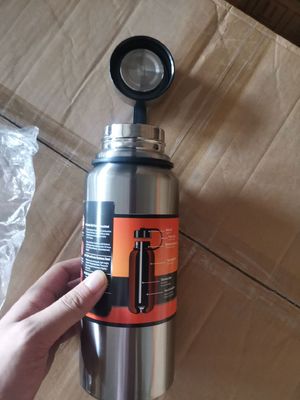 Coupe de café de voyage isolée en acier inoxydable 304 1000 ml 1500 ml Bouteille d'eau avec poignée