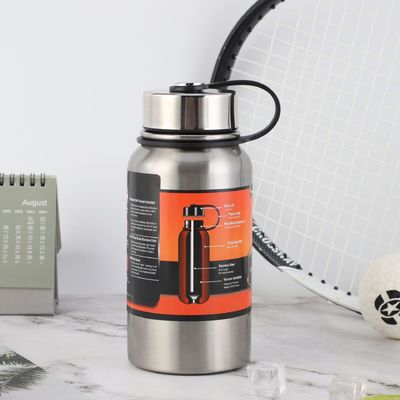 Bouteilles de vide de sport en acier inoxydable avec isolation double paroi couleur personnalisée