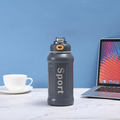 Voyage en plein air 850ML Coupe isolante en acier inoxydable avec paille et grande capacité