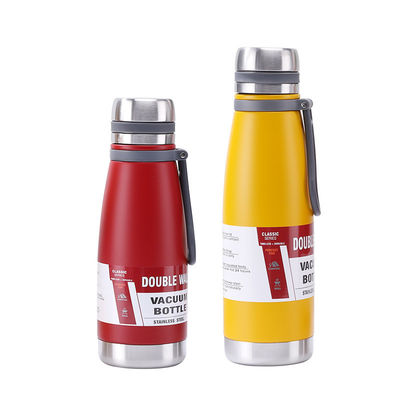 Bouteille d'eau extérieure en acier inoxydable avec logo personnalisé et isolation durable