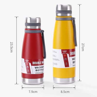 Bouteille d'eau extérieure en acier inoxydable avec logo personnalisé et isolation durable