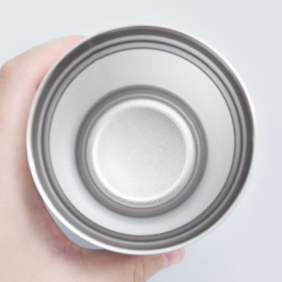16 oz d'acier inoxydable double paroi cuve de voyage sous vide avec couvercle stocké et logo personnalisé