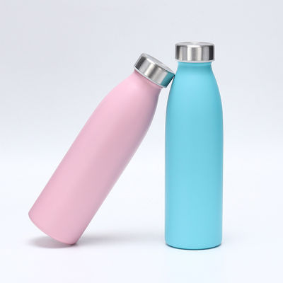 Différents modèles personnalisés Double 750 ml Mural Flasque à vide en acier inoxydable Flasque isolée Tumbler Petite bouteille d'eau à la bouche