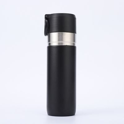 Logo personnalisé 500 ml bouteille d'eau isolée sous vide à double paroi en acier inoxydable pour l'extérieur