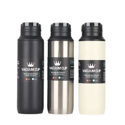 Logo Bouteille d'eau isolée en acier inoxydable 500 ml personnalisable pour les activités de plein air
