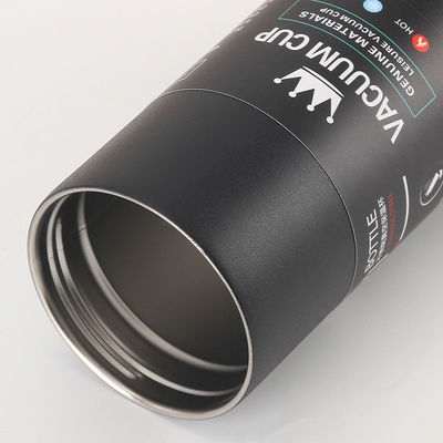 Bouteille à vide en acier inoxydable de couleur personnalisée de grande capacité pour les sports de plein air