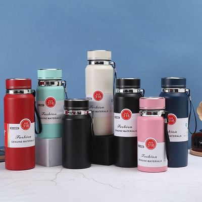 Thermomètre à vide intelligent de 600 ml avec contrôle de température en acier inoxydable à double paroi