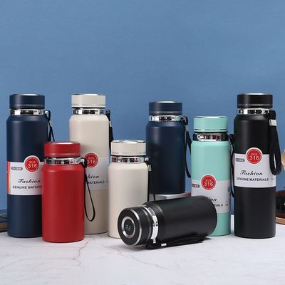 Thermomètre à vide intelligent de 600 ml avec contrôle de température en acier inoxydable à double paroi