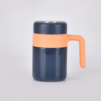 Coupe thermos en acier inoxydable à double paroi avec filtre à thé et isolation thermique de 12 à 24 heures
