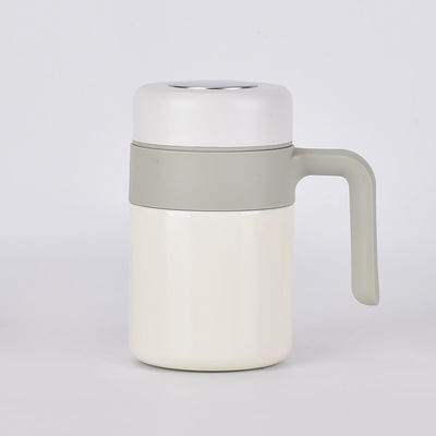 Coupe thermos en acier inoxydable à double paroi avec filtre à thé et isolation thermique de 12 à 24 heures