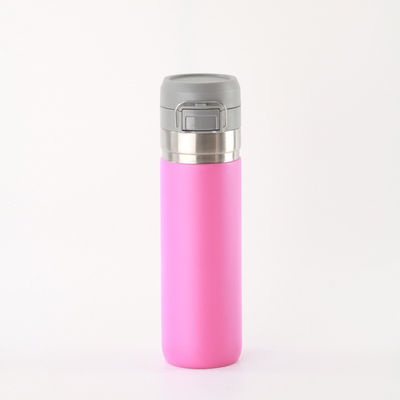 Café, thé, eau, flacon à vide en acier inoxydable à double paroi de 700 ml avec logo personnalisé.