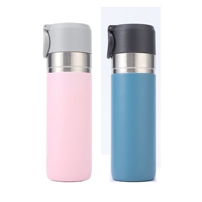 Bouteilles à vide avec logo Bouteille à double paroi en acier inoxydable Bouteille d'eau pour sport Bpa